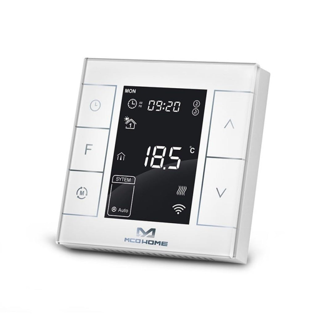 Thermostat für Wasserheizungen (mit Feuchtigkeitssensor) Version 2, Weiss