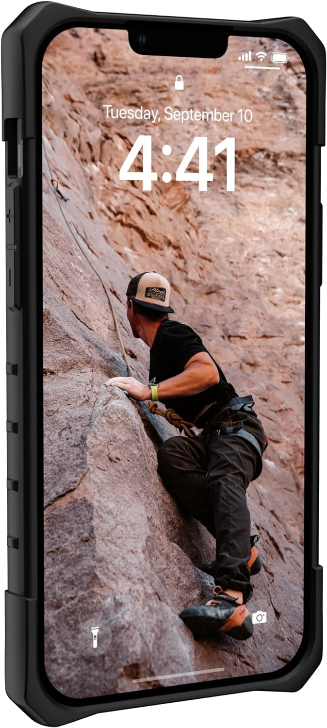 Urban Armor Gear UAG Pathfinder Hülle kompatibel mit Apple iPhone 14 Plus [Wireless Charging kompati