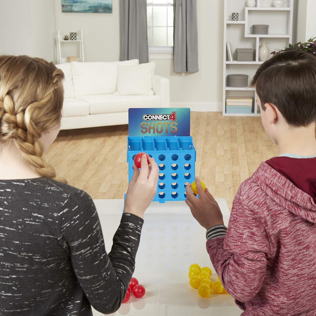 Hasbro E3578100 4 gewinnt Action, temporeiches Kinderspiel, 4 gewinnt Action