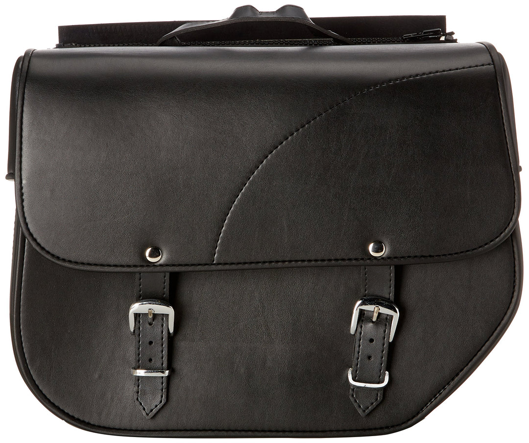 Customacces AP0010N Leder-Satteltasche Customacces Sant Louis Model Linke Seite für Harley Davidson