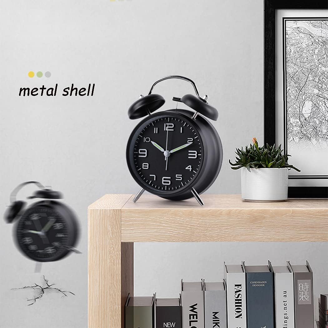 SWHONG Europäischen Stil Stille Rustikalen Blume Metall Quarz Tischuhr Schlafzimmer Wohnkultur Schwa