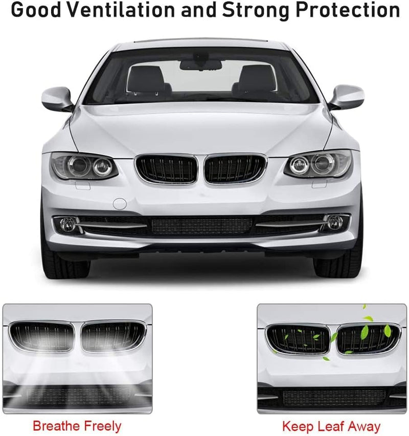 Gangying E60 Nieren Schwarz Kühlergrill Streifen passend für BMW 5er E60 E61 M5 2003–2009 E60 E61 Gr