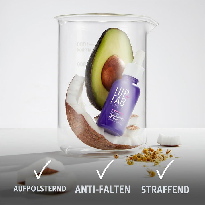 Nip+Fab Retinol Fix Concentrate Extreme 10% - Next-Generation Solution for Youthful Skin with Time-R