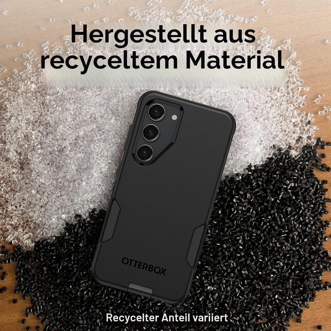 OtterBox Commuter Series Schutzhülle für Galaxy S23, Schwarz Schwarz Commuter Serie, Schwarz Commute