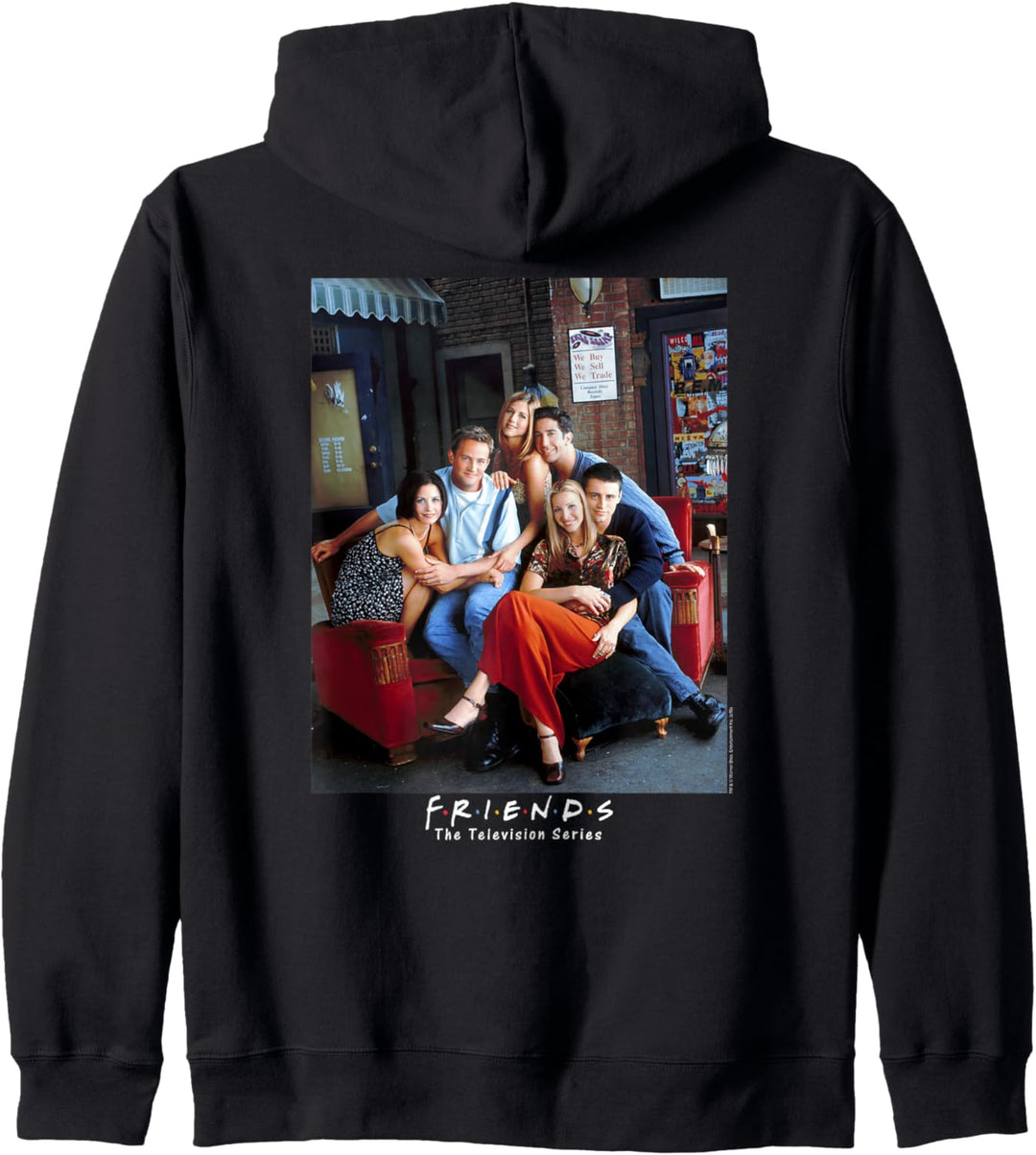 Friends Outside Couch Kapuzenjacke