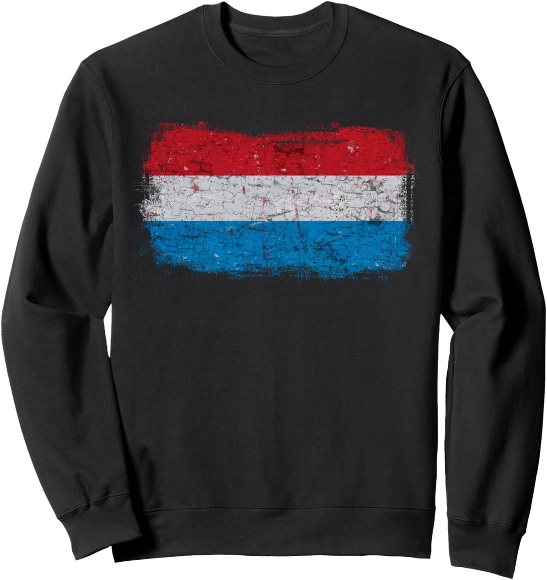 Luxemburgische Nationalflagge Sweatshirt
