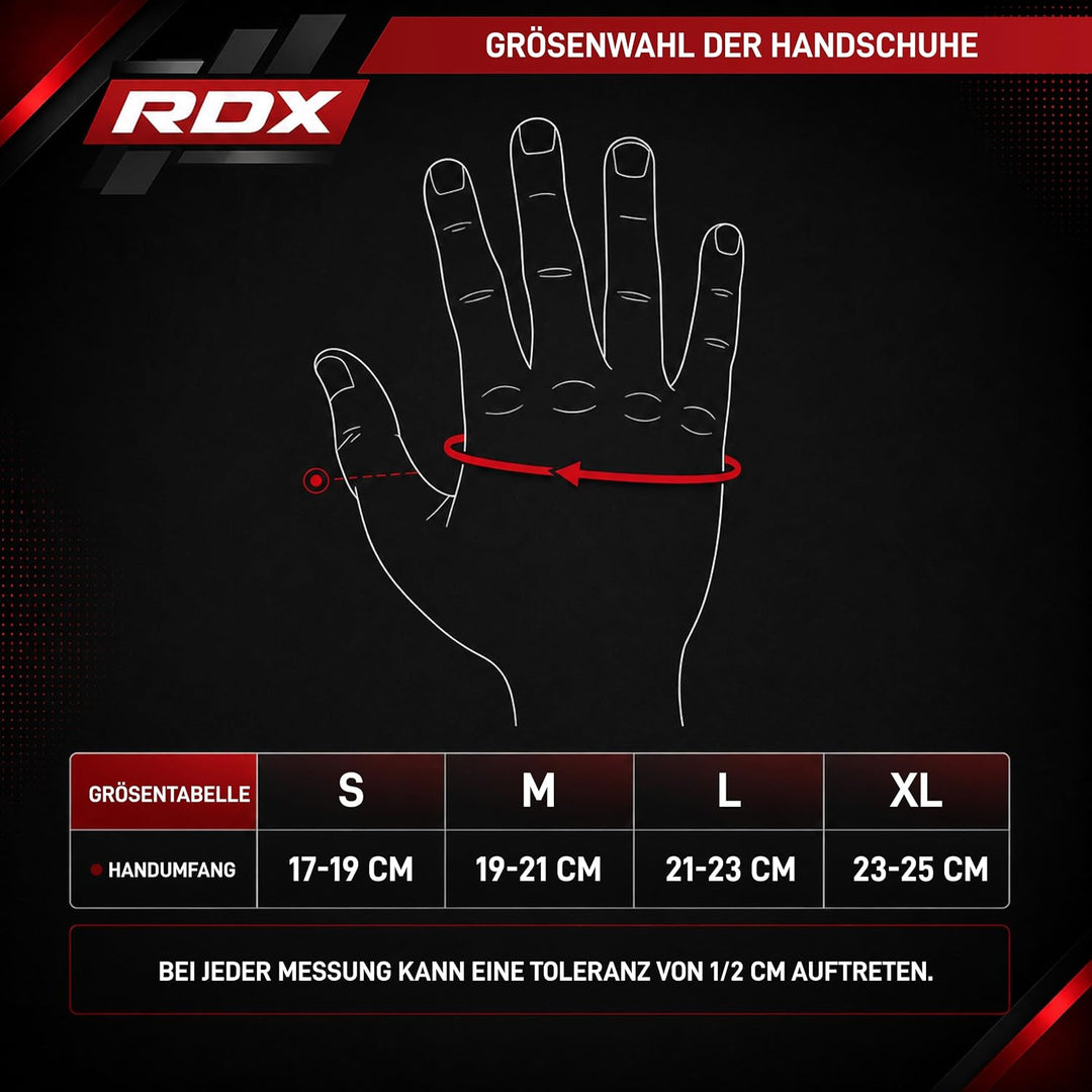 RDX Grappling Gloves Shooter NEW Aura F17 Black/Red M, Black/Red M