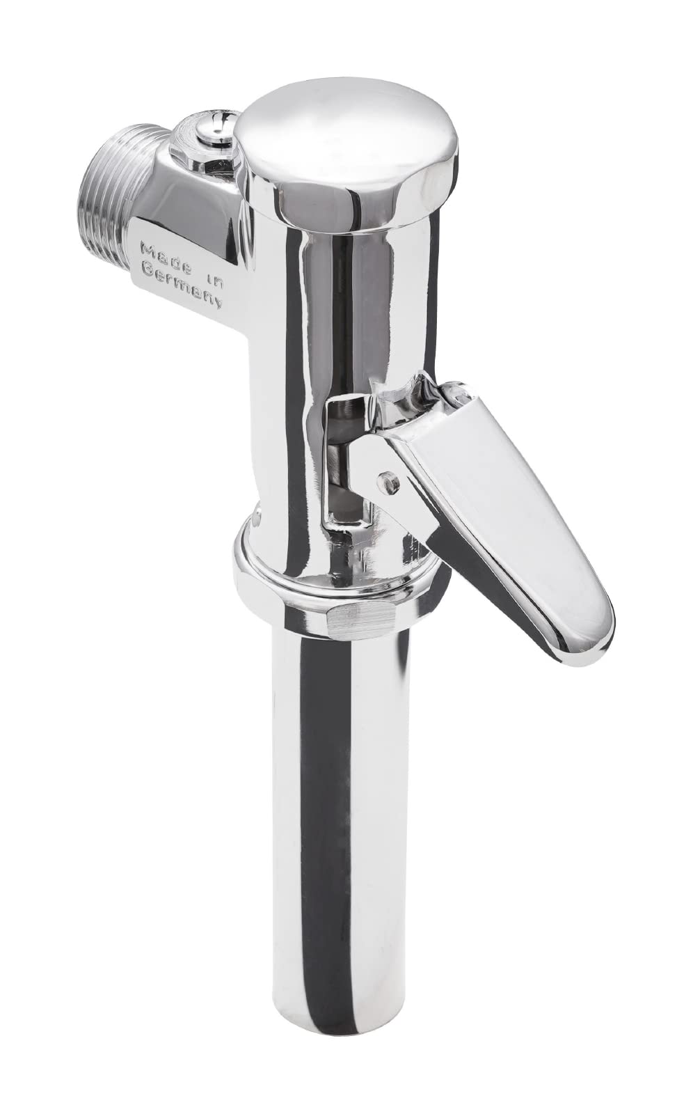 Sanitop-Wingenroth Wassersparender Druckspüler Nil D 69 | Für Flach- und Tiefspül-WCs | DN20 3/4 Zol