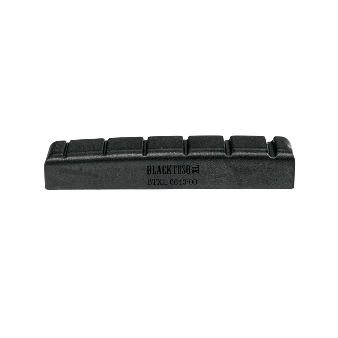 Graph Tech Black Tusq PT-6643-00 Gitarrensattel, 43 x 6 mm, für 6-saitige E-Gitarre