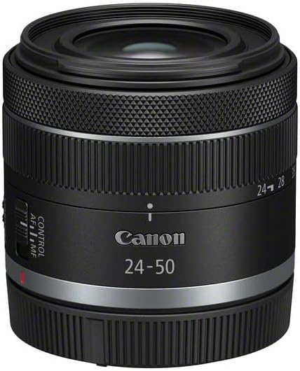 Canon RF 24-50mm F4.5-6.3 is STM Zoomobjektiv für Einsteiger und Vlogger (2-Fach Zoom, 4,5 Stufen Bi