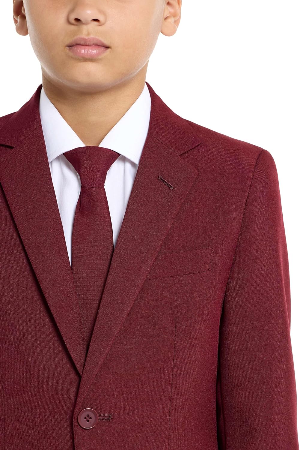 OppoSuits Einfarbiger Anzug für Teenager-Jungen in Glorious Green - Abschlussball- und Hochzeitsfeie