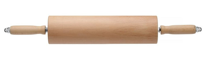 HENDI Nudelholz, Teigrolle, Kugelgelagert, ø75x380/590mm, Nudelholz