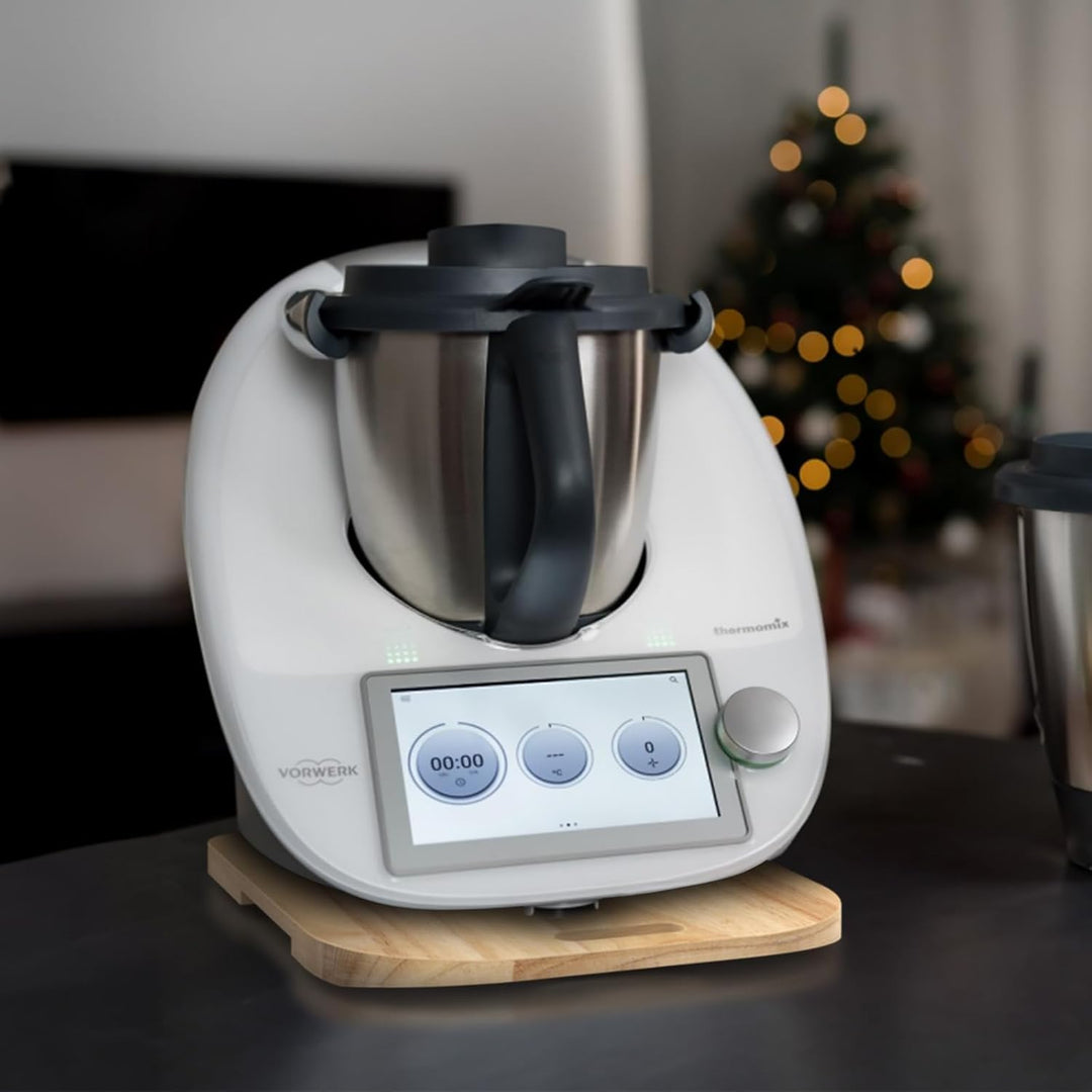 Siegvoll Verdickter Gleitbrett für Thermomix TM6 TM5, Rollbrett mit müheloser Verschiebung, Gleiter