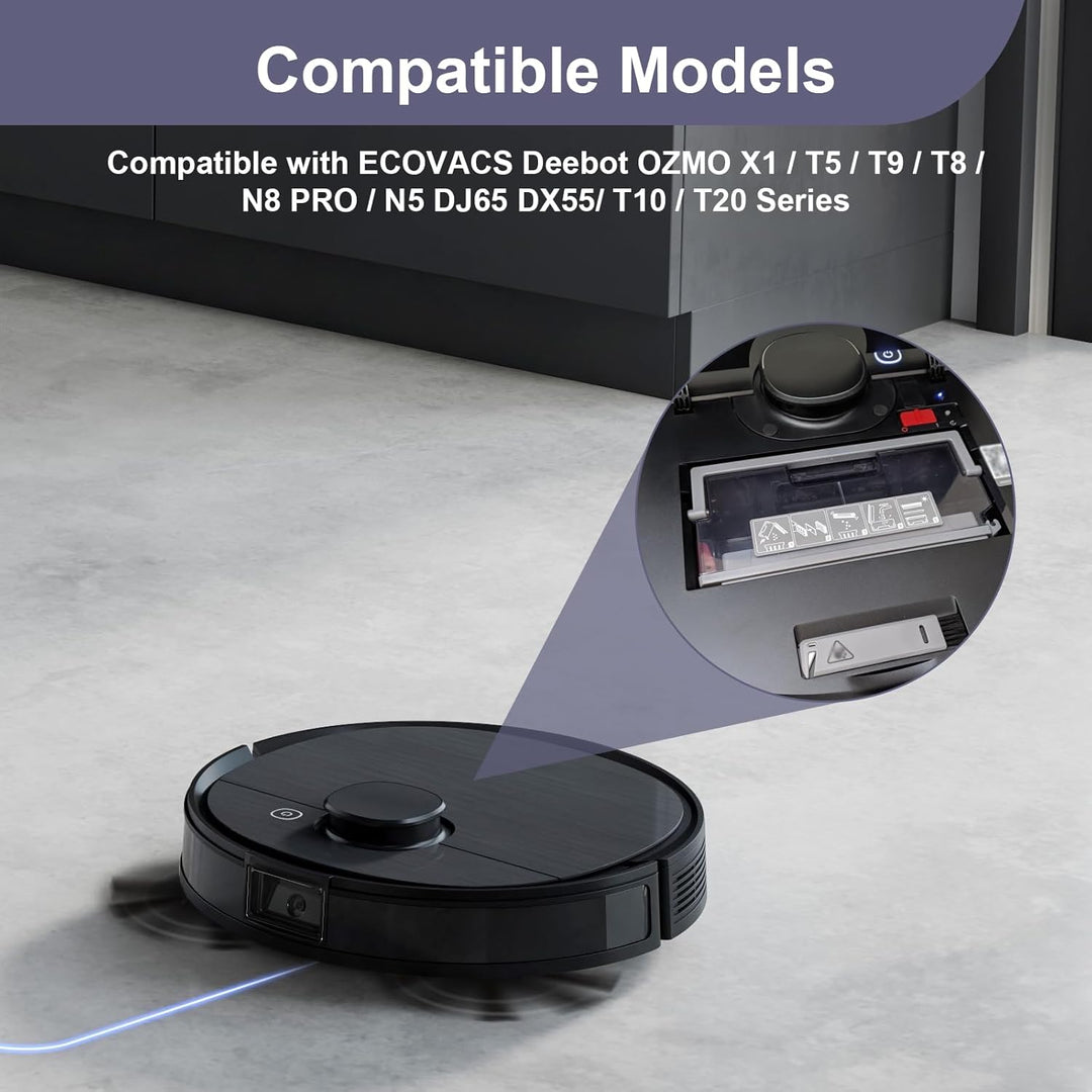 Sgizoku T8 Ersatz-Staubbehälter kompatibel mit Deebot OZMO 920 950 T8 Fliter Box, Fliter Box