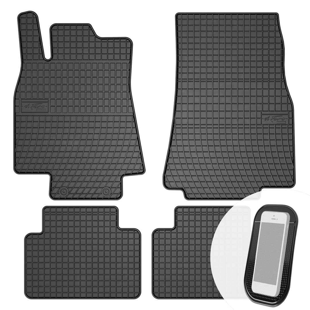 Gummimatten Auto Fussmatten Gummi Automatten Passgenau 4-teilig Set - passend für Mercedes-Benz A-Kl