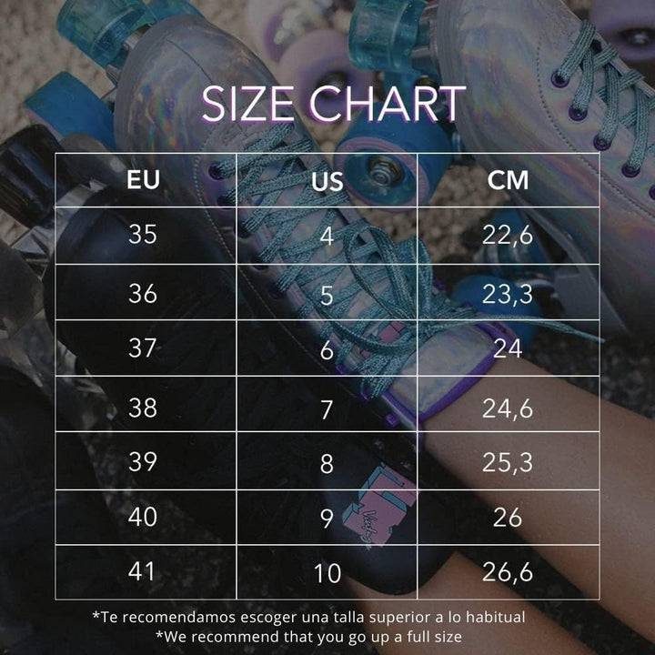 Flamingueo Rollschuhe - Rollerskates, Rollschuhe Mädchen, Schlittschuhe, Discoroller, Roller Blades