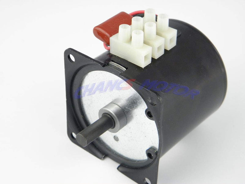 CHANCS 68KTYZ 220V 50RPM CW/CCW Drehmoment 7Kgf.cm Mini-Getriebe für niedrige Drehzahlen 50r/min, 50