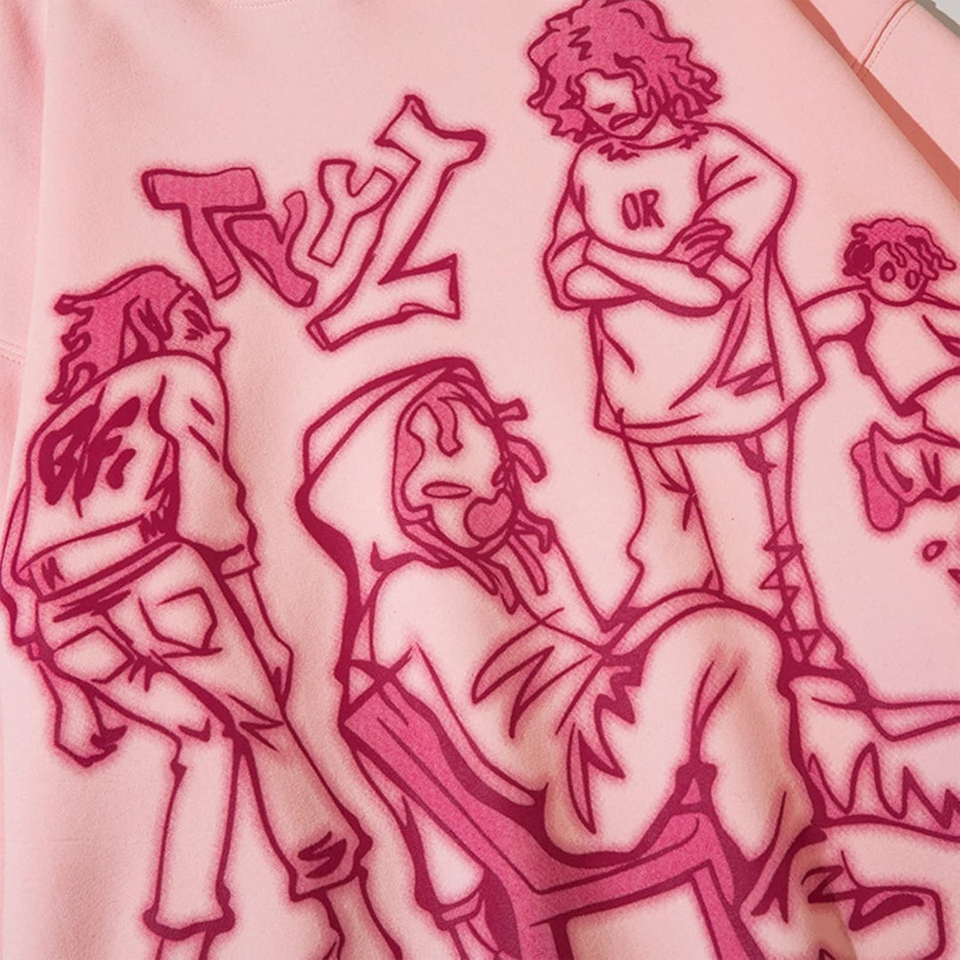 YEOU Unisex St001 Kapuzenpullover S Rosa, S Rosa