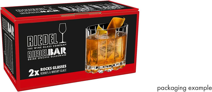 RIEDEL Drink-Specific Glassware Rocks Glas, 255 ml, 2 Stück, transparent Felsen, Felsen