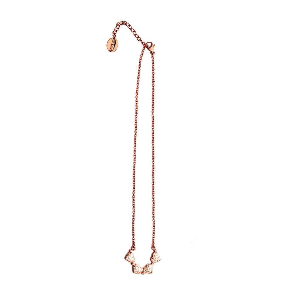 Folli Follie 3N0T013RS Damen-Halskette (22 cm)