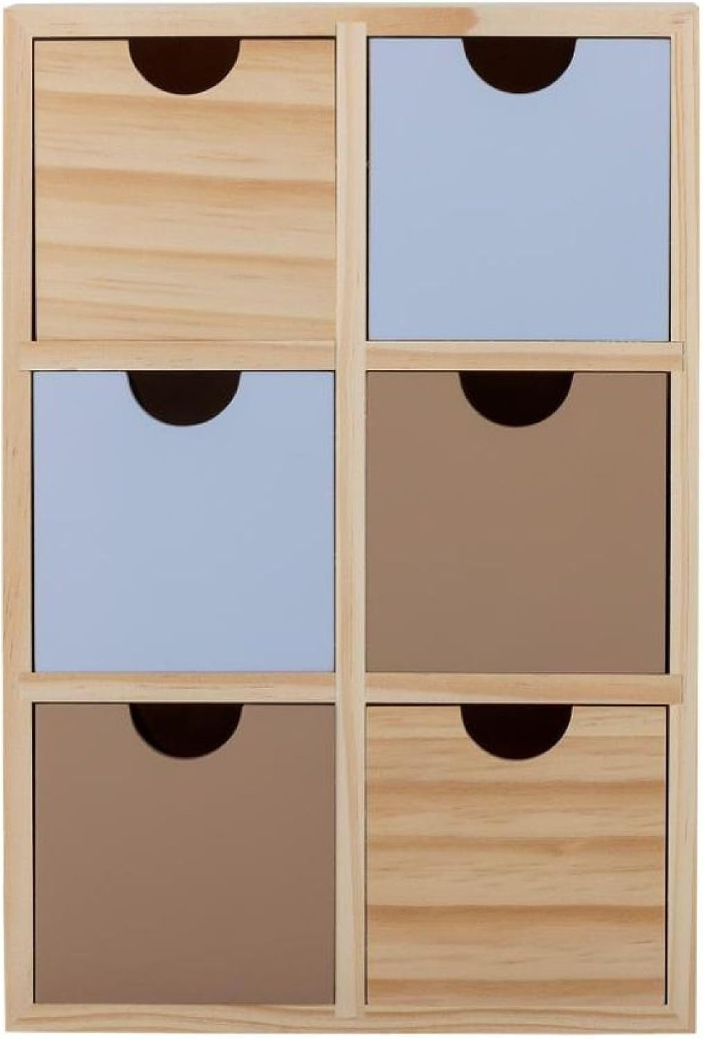 Bloomingville Mini Calle Aufbewahrungsbox, Natur, Kiefer, L27xH18xB8 cm
