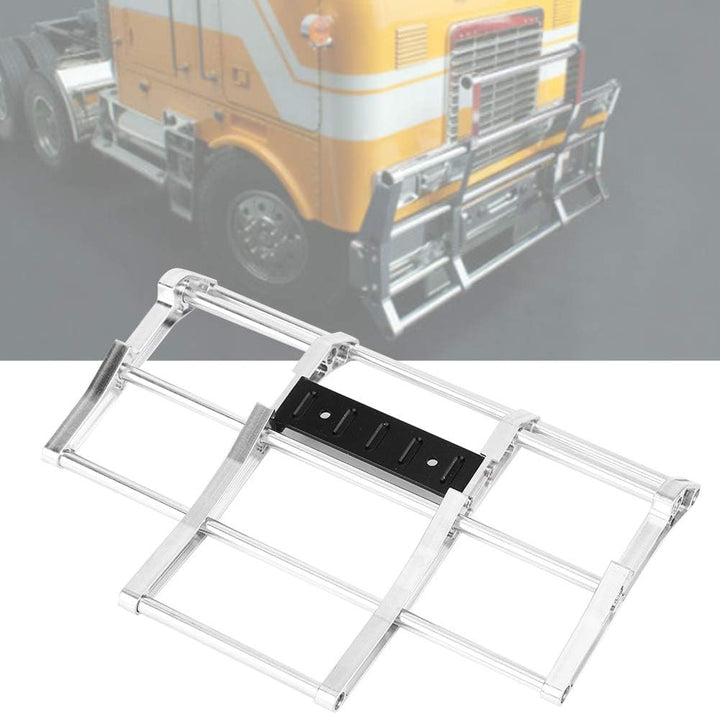 RC Auto Stossstangen, guter Schutz Aluminiumlegierung RC Frontstossstange für King Hauler Globe Line