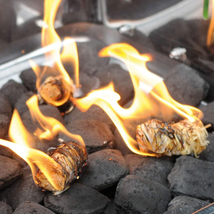 FLAMMBURO (3kg = ca. 240 Stück Anzündwolle für Kamin, Ofen und Grill – Ökologischer Holzanzünder, Ka