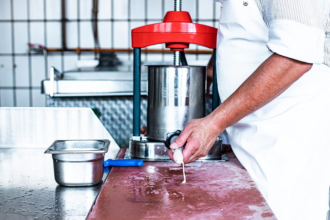 F. DICK Wurstfüller (Füllmenge 6,8 Liter, Wurstfüllmaschine für Metzger/Fleischer/Hobbyköche/BBQ, in