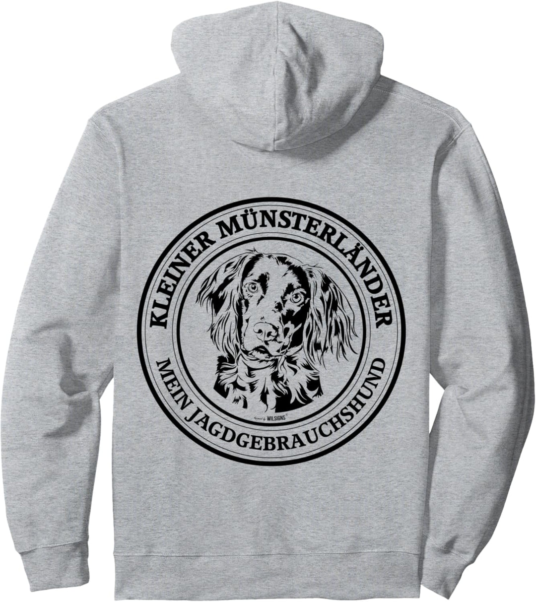 Kleiner Münsterländer Jagdgebrauchshund Jagdhund Jagdhunde Pullover Hoodie