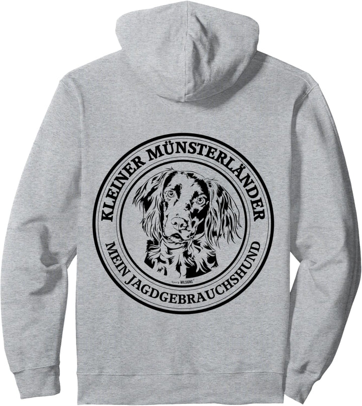 Kleiner Münsterländer Jagdgebrauchshund Jagdhund Jagdhunde Pullover Hoodie