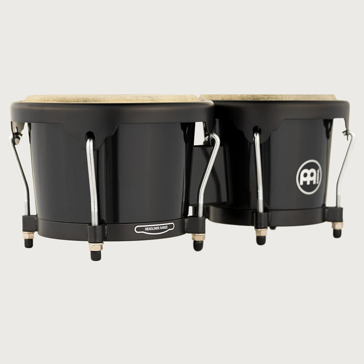 Meinl Percussion HB50BK ABS-Plastik Bongo-Set, Headliner Series, Durchmesser 16,51 cm (6,5 Zoll) Mac