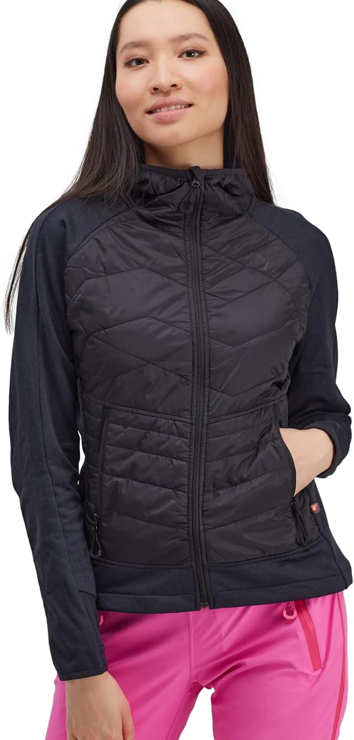 SILVINI DIVERA Sweatshirt mit durchgehendem Reissverschluss Damen Sweatjacke Damen Pullover mit Reis