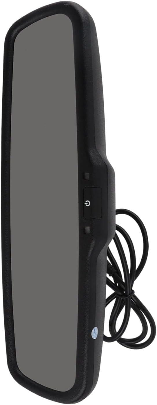 Rückspiegel-Monitor, 4,3 Zoll Auto Rückspiegel Auto Abblendmonitor mit Halterung Spiegel Dash Cam sc