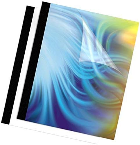 Fellowes Thermische Präsentationshüllen 2,5 cm, Schwarz, 240 Blatt (5257001)