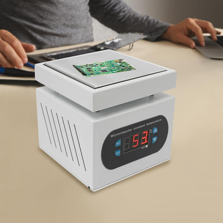 220V 350W /500W/700W Lötstation Heizplatte, lektrische Vorwärmstation mit LED-Anzeige & Mikrocompute