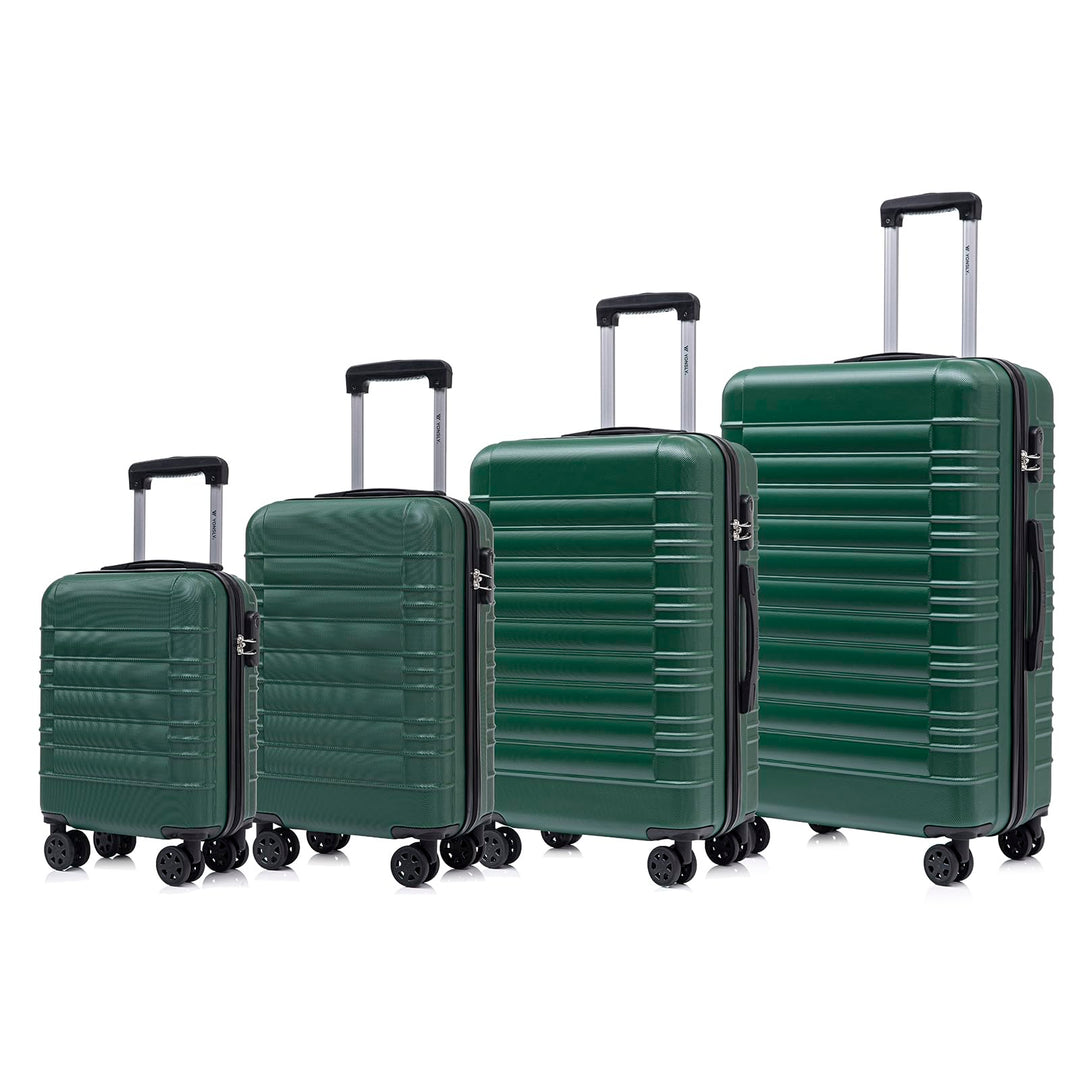 Koffer Suitcase Set, Trolley Reisekoffer, Rollkoffer Handgepäck, Kofferset, Gepäckset mit 360° Rolle