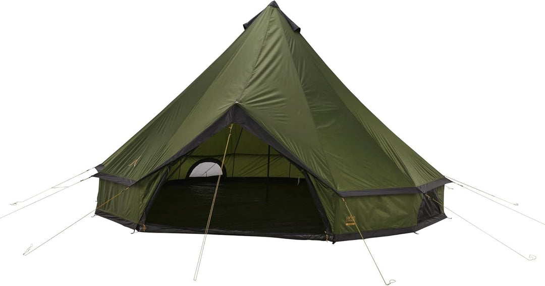 GRAND CANYON Indiana 10, Tipi Rundzelt, klassisches Rundzelt mit nur einem Gestänge, schneller Aufba