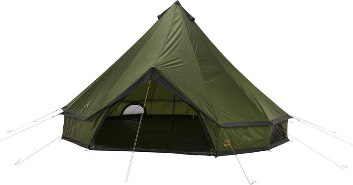 GRAND CANYON Indiana 10, Tipi Rundzelt, klassisches Rundzelt mit nur einem Gestänge, schneller Aufba