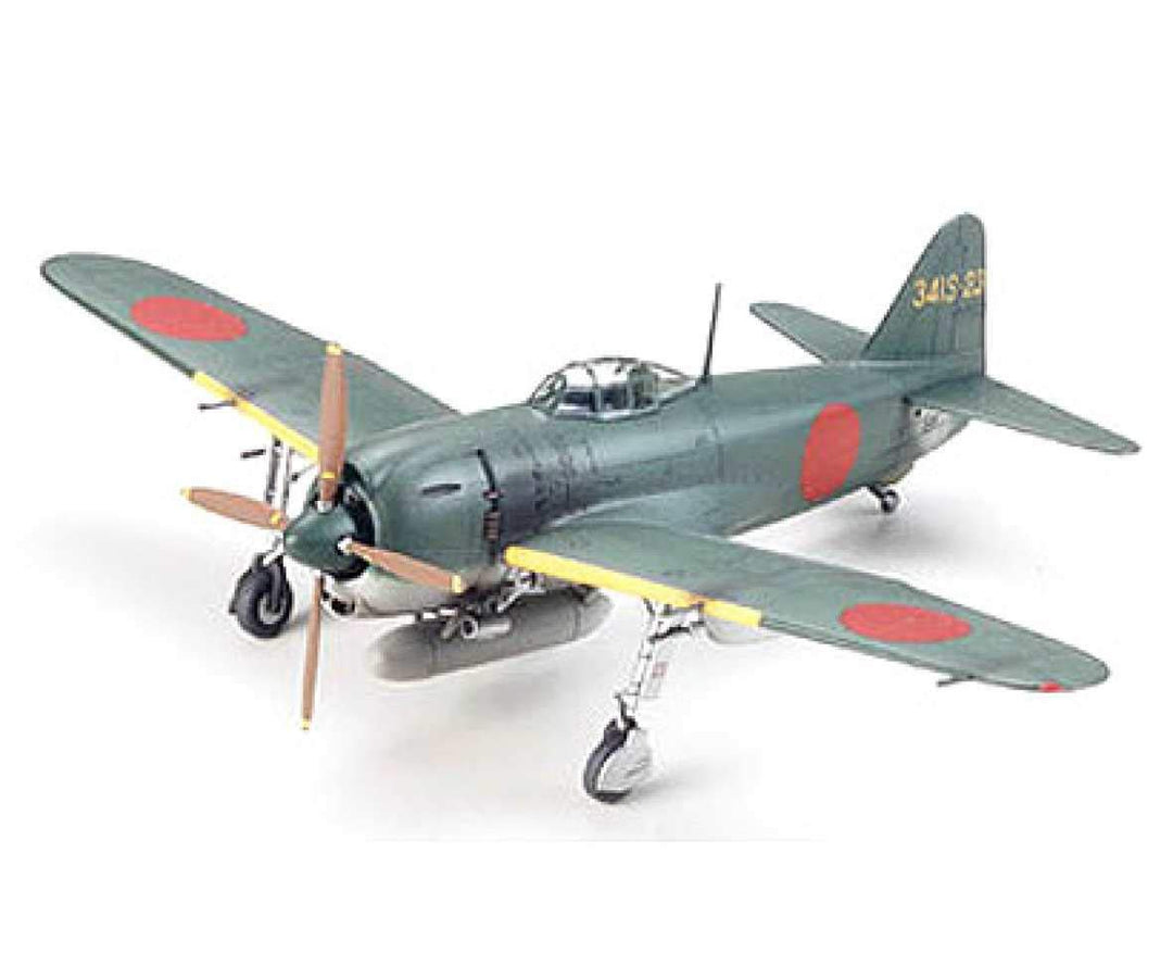 TAMIYA 300060768-1:72 Kawanashi Shiden Type 11, Militärflugzeug,Modellflugzeug,Standmodell,originalg