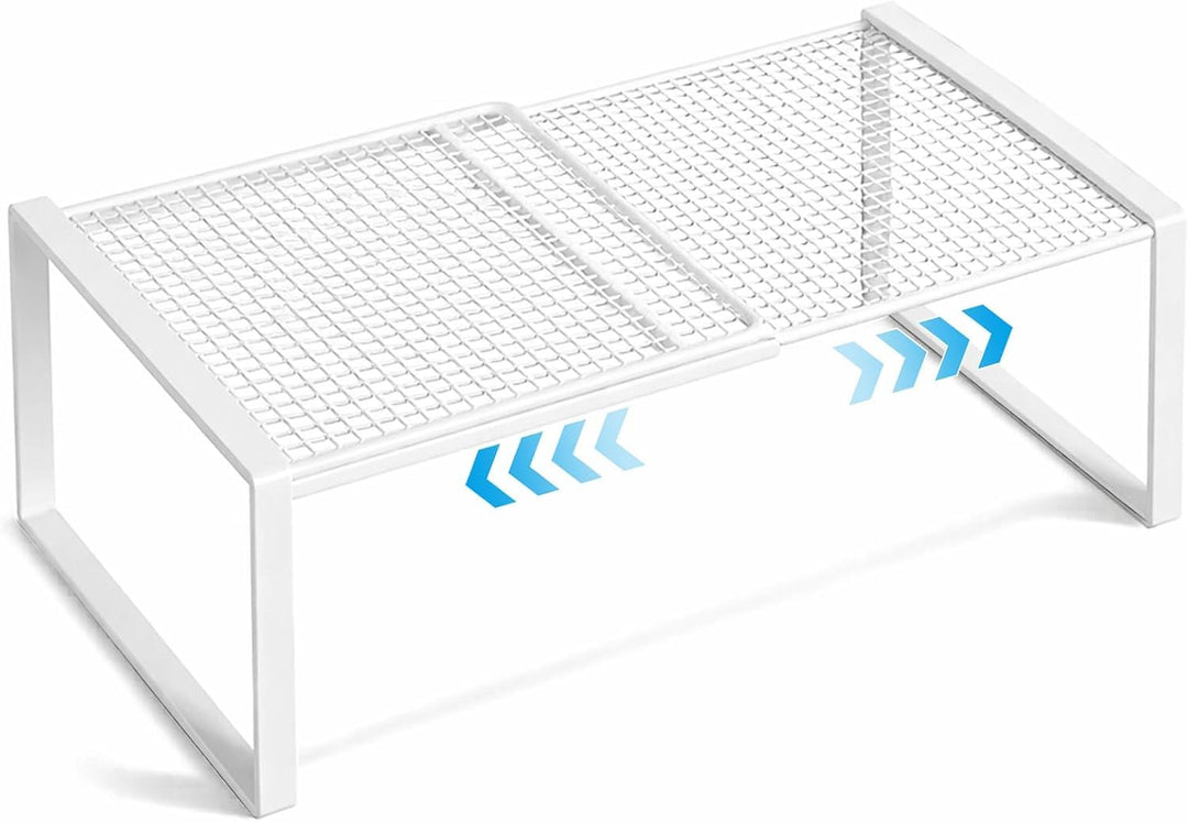 Verstellbare Regale für Schrank, Erweiterbares Einlegeböden Schrankregal, Einlegeböden für Schränke,
