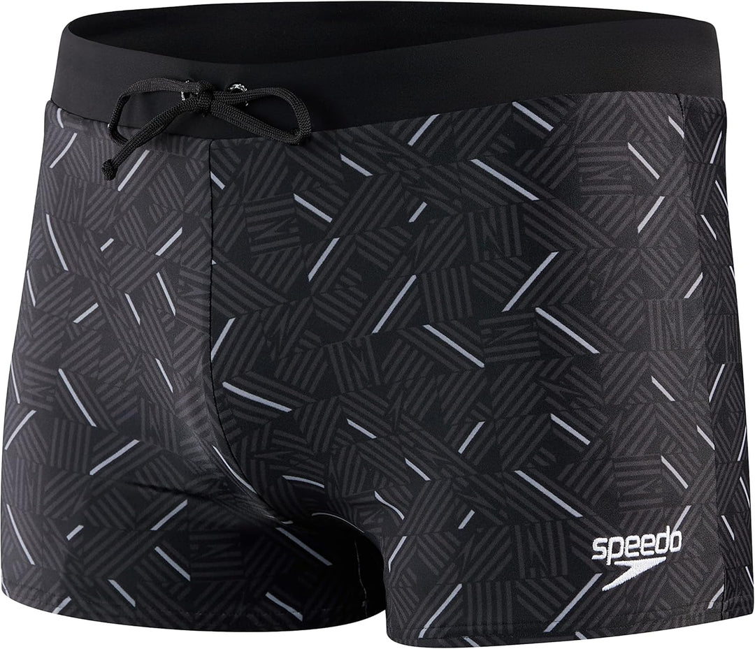 Speedo Herren Valmilton Aquashort 2 Schwarz/Grau, 2 Schwarz/Grau