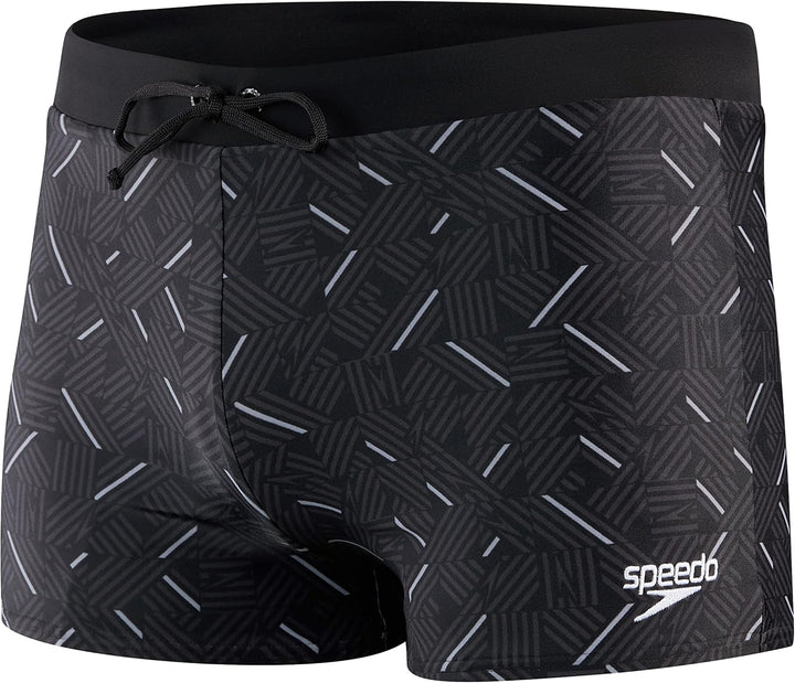 Speedo Herren Valmilton Aquashort 2 Schwarz/Grau, 2 Schwarz/Grau