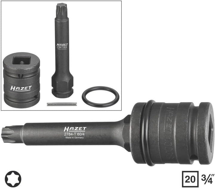 Hazet 2784-T60/4 DIY Steckschlüsseleinsatz