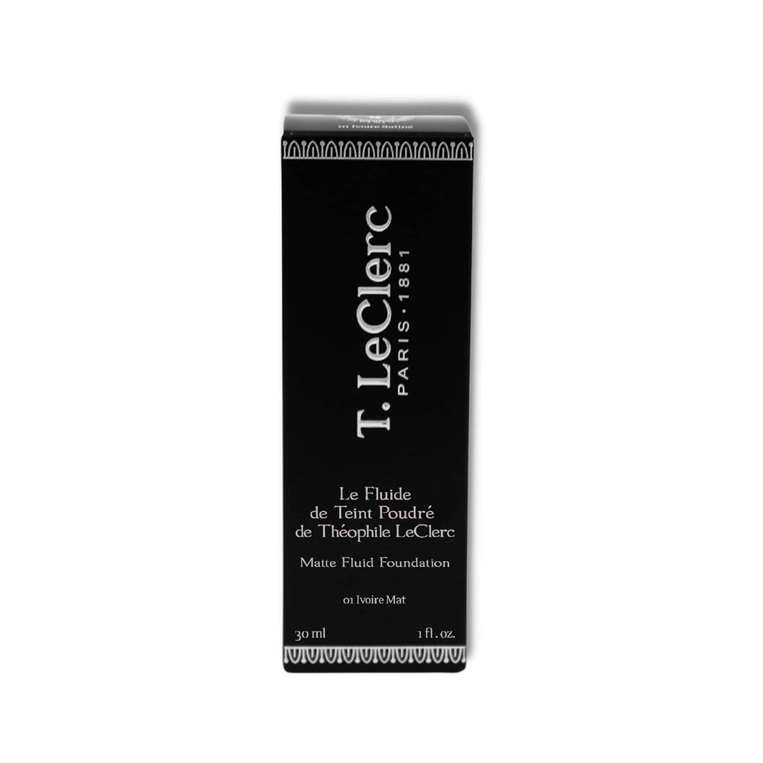 T. LeClerc Teintflüssigkeit, puderig, 02 hell, matt, vegan, dermatologisch getestet Mattes Rosé, Mat