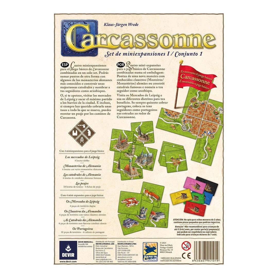 Devir Carcassonne Erweiterungen