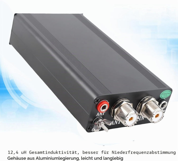 ATU-130 Automatischer Antennentuner 1,8–50 MHz 200W Aluminiumlegierungsgehäuse Miniatur-Kurzwellen-A