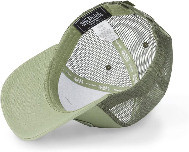 Tracker Kappe Herren Angenehm, Cap Herren, Empfindliche Haut, Anti-Reizung, Khaki, Einheitsgrösse