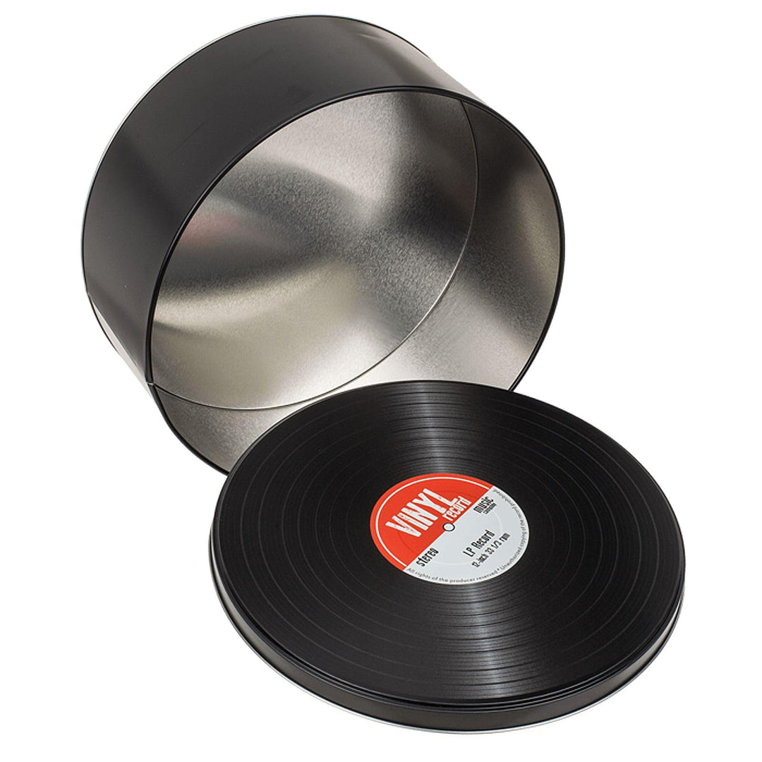 Freak Scene Blechdose Schallplatte Vinyl runde Metall-Dose klein Keksdose Blechbox Aufbewahrung