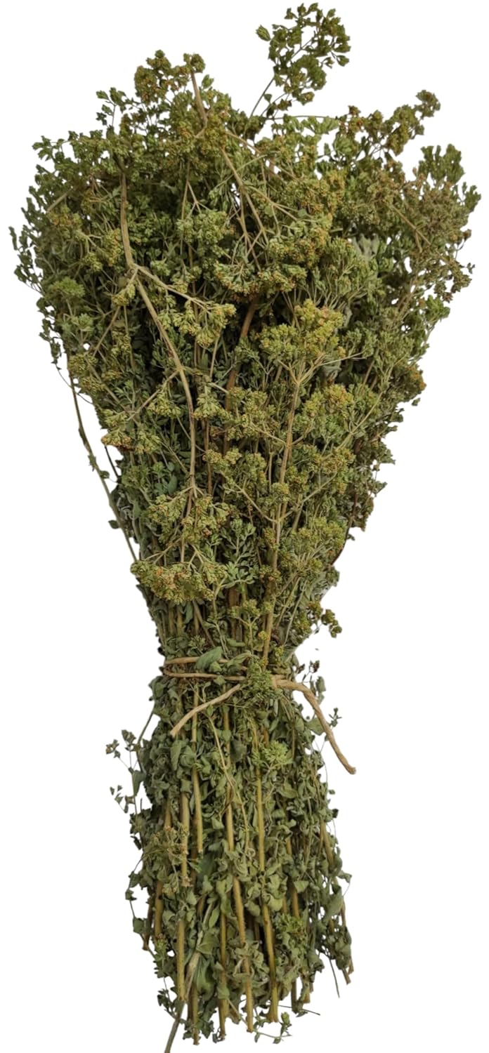 Zertifiziertes Bio Griechisches Getrocknetes Berg Oregano Bündel 85g - 1,95kg Origanum Vulgare (950