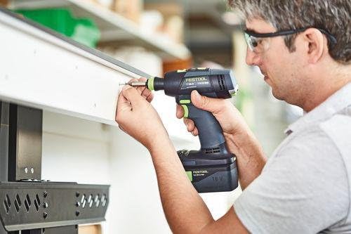 Festool Taladro atornillador a batería T 18+3 HPC 4,0 I-Set, T 18+3 HPC 4,0 I-Set